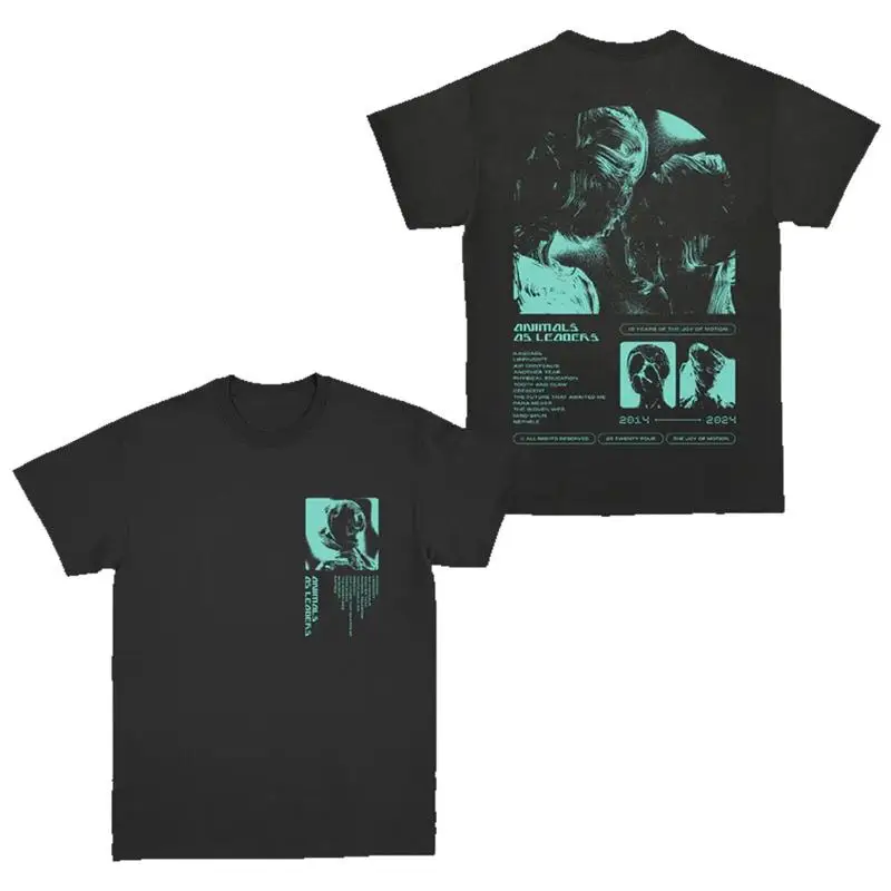 Animals As Leaders Waves 10 Years Of The Joy Motion 2014 2024 T Shirt
