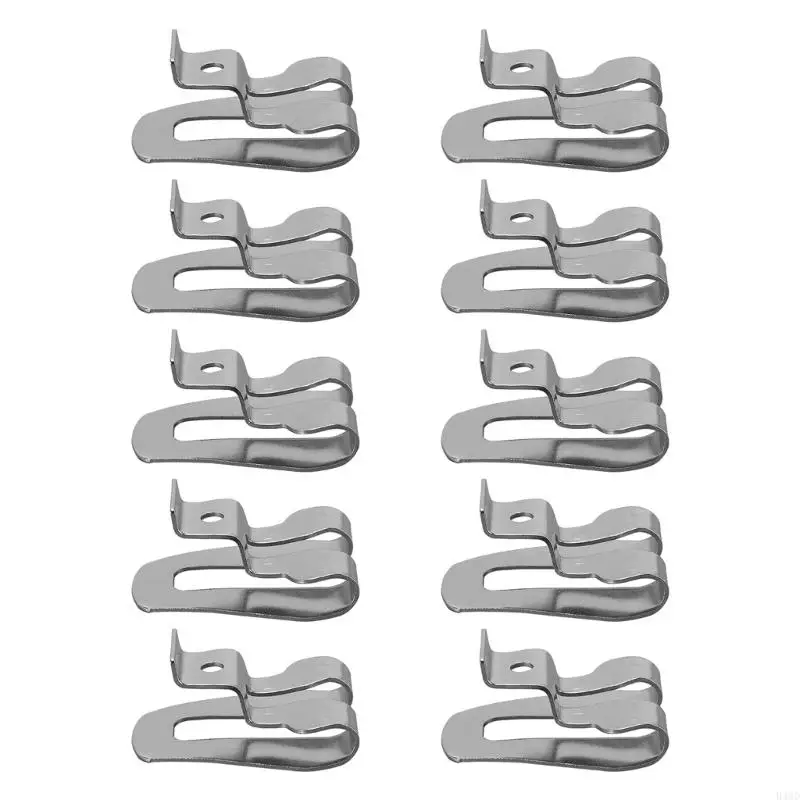 

B46D 10Pieces Belt Clip Hook For 18V Drill Driver DTD152 DTD145 Tool Waist Buckle Hook Belt Buckle Replacement