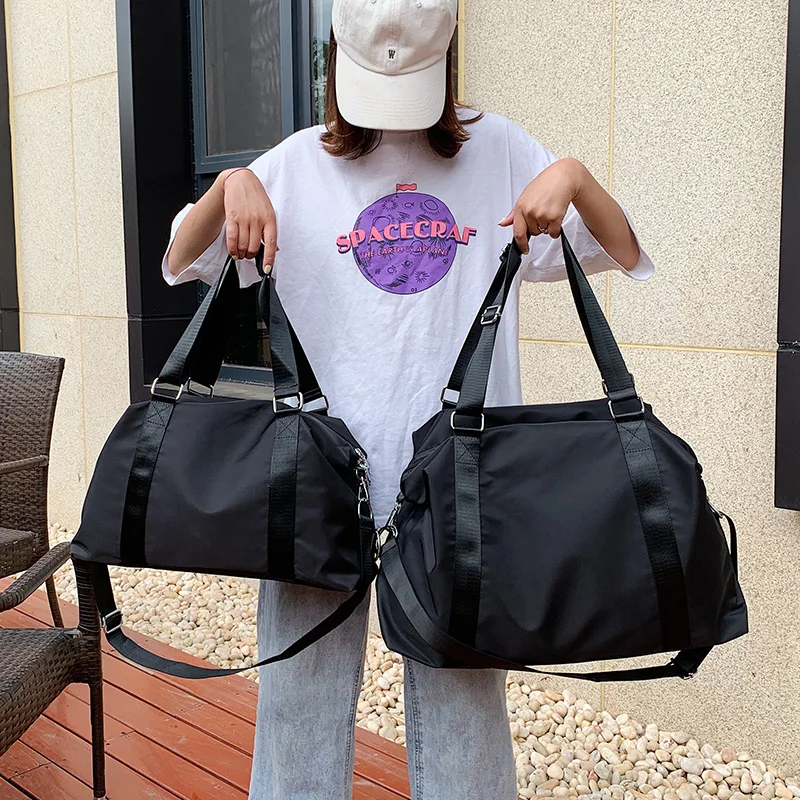 

Travel Bag Large Capaci Waterproof Lightweight Handheld Lage Bag for ort Trips Busin Travel Fitn Storage Bag