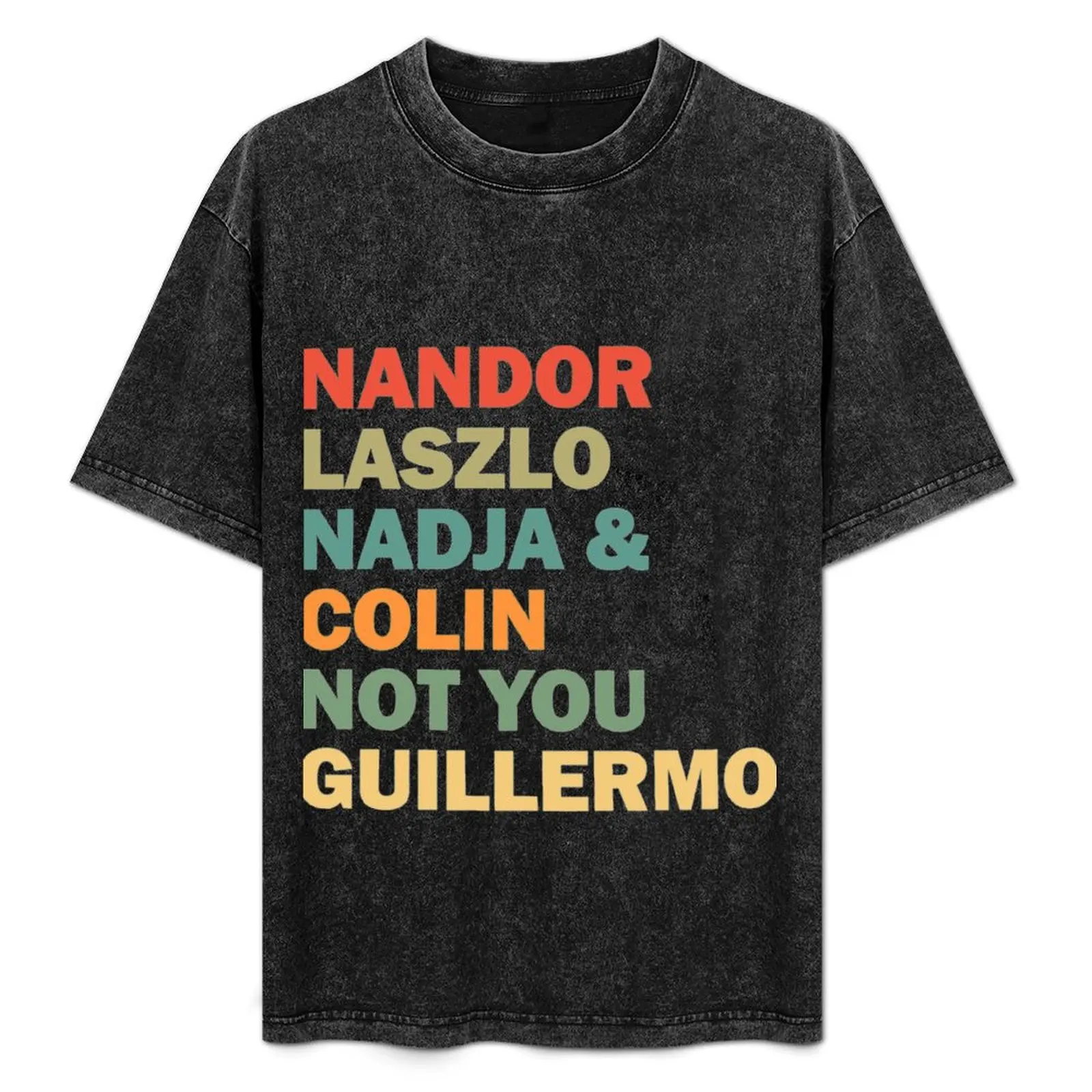 

What We Do In The Shadows T-Shirt Sports Casual Short Sleeve Cotton Tee