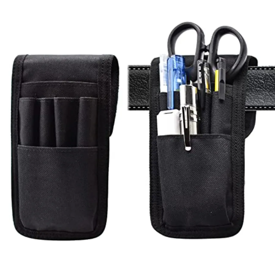 

2 Pcs Belt Pen Holder, Multifunctional Adjustable Tactical Pencil Pouch, Detachable Military Duty Pencil Sleeve Case, Can Hold