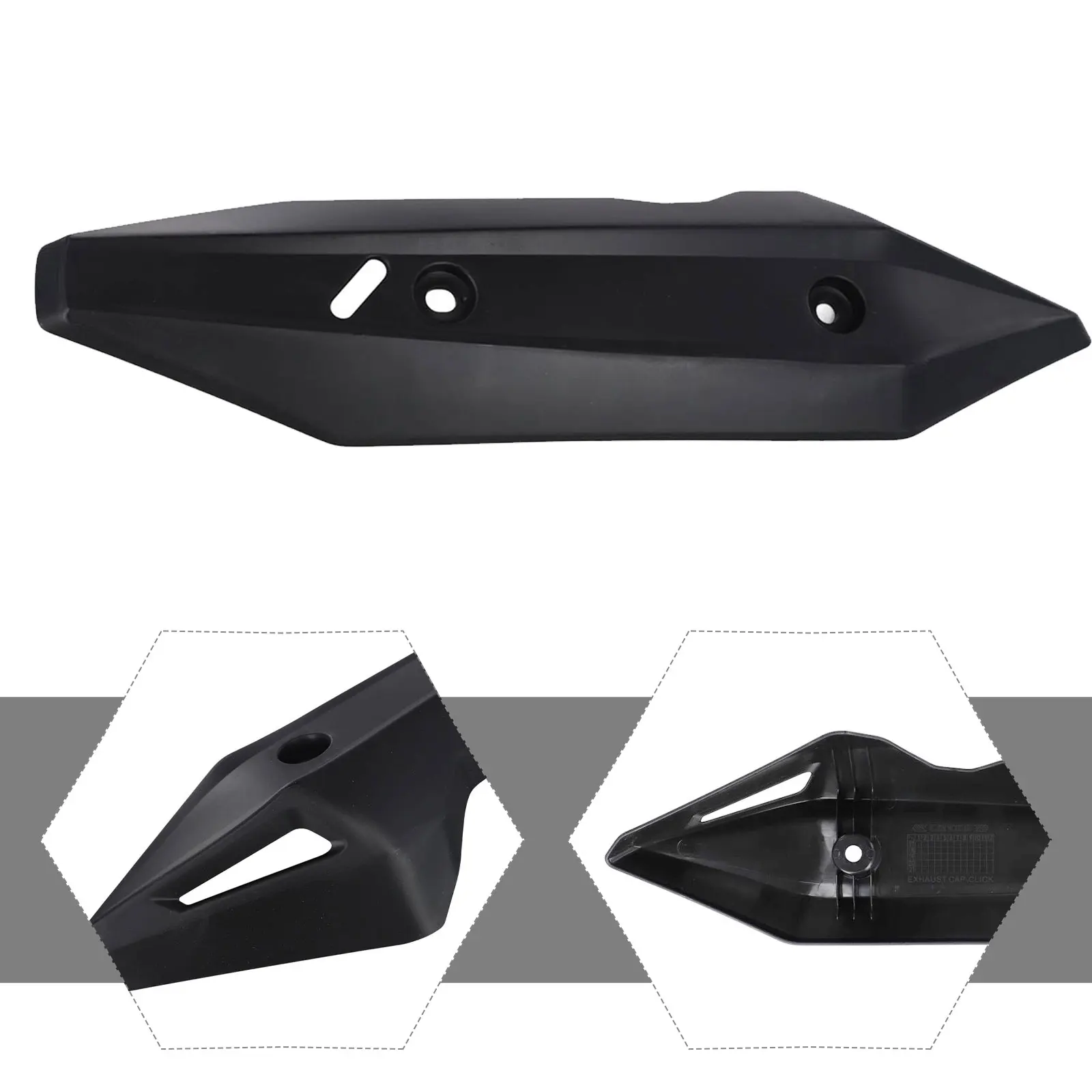 Motorcycle for exhaust Guard Size As Shown In The Figure Heat Insulation for exhaust Cover Wear-resistant Easy To Use