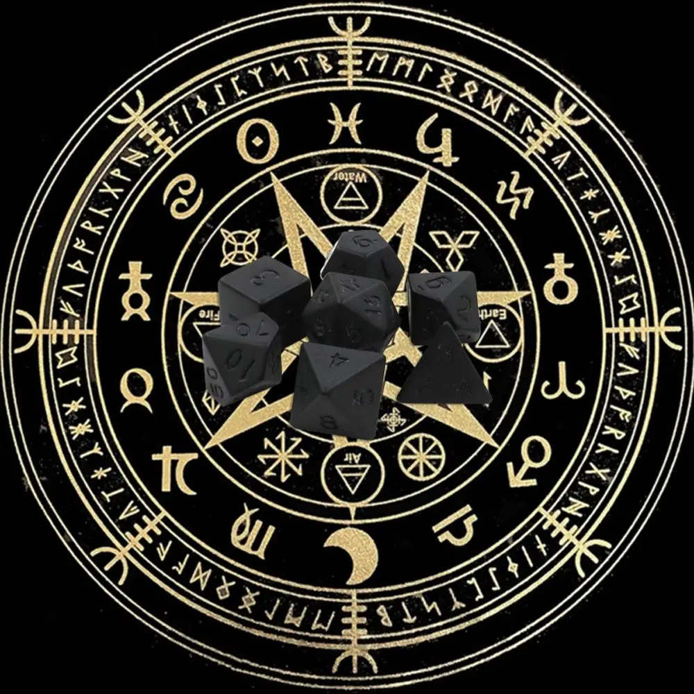 

Семейная вечеринка, ролевая игра, индивидуальная семейная игра, набор кубиков с цифрами, черный набор кубиков для ролевых игр, развивающая игрушка, многогранные игральные кости