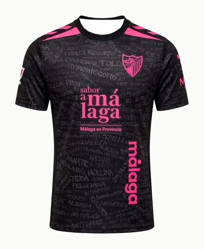 New Arrival 26-27 Malaga Style Football Jersey Quick Dry Short Sleeve Soccer Uniform Family Matching Training Stadium Fan Jersey