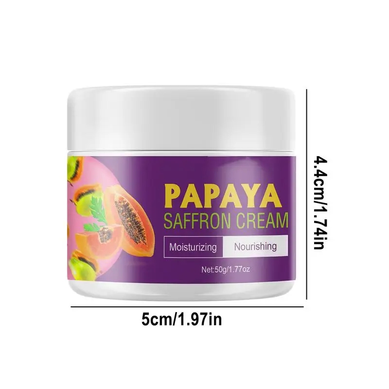 Papaya Body Cream 50g Tightening Moisturizing Day Lotion Non-sticky Beauty Personal Care For Dry Skin Sensitive Skin Oily Skin