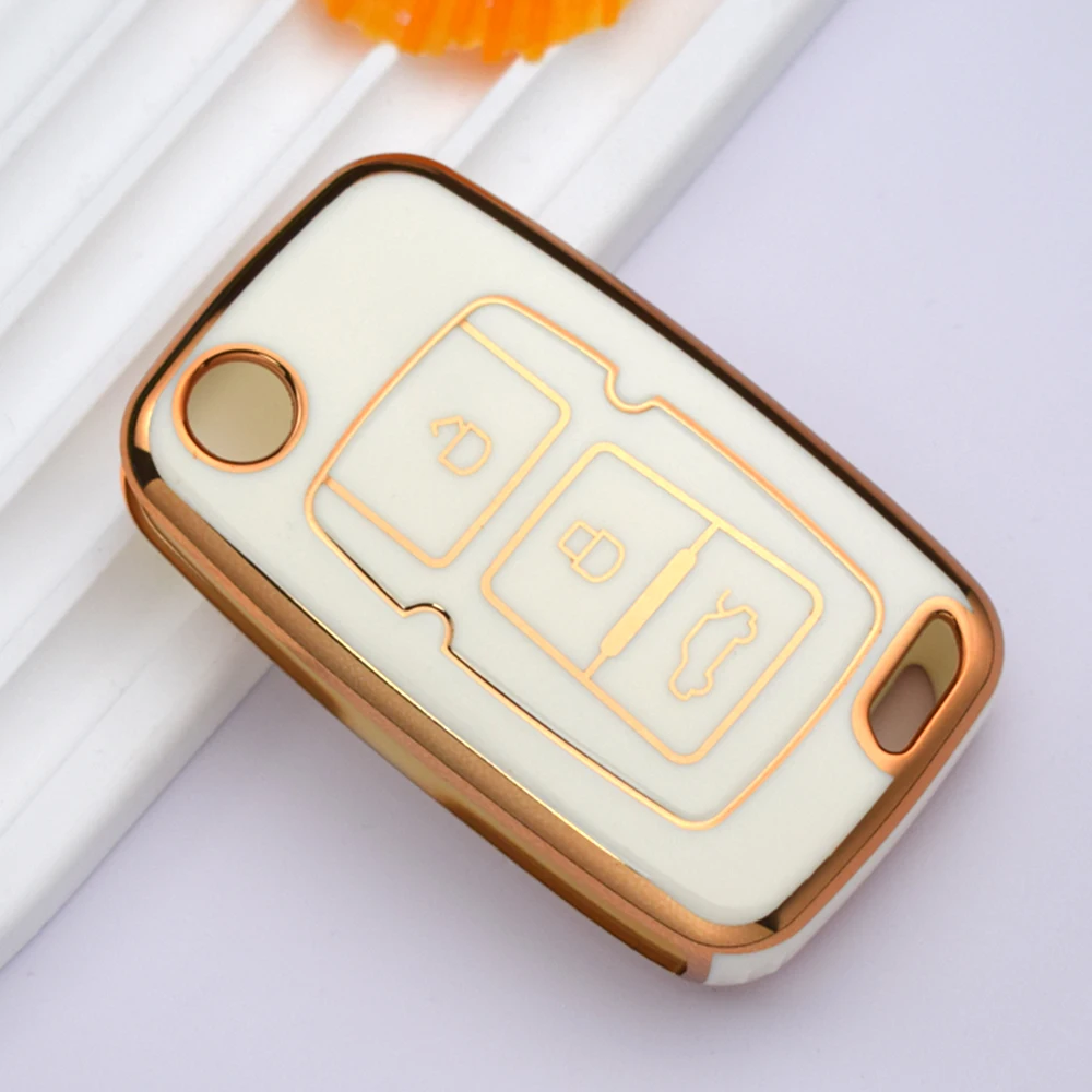 TPU Remote Car Key Case Cover for Geely Emgrand EU 7 EC7 EC715 EC718 EC7-RV EC715 EC718-RV GC5 GC6 EC8 SL Keychain view 5