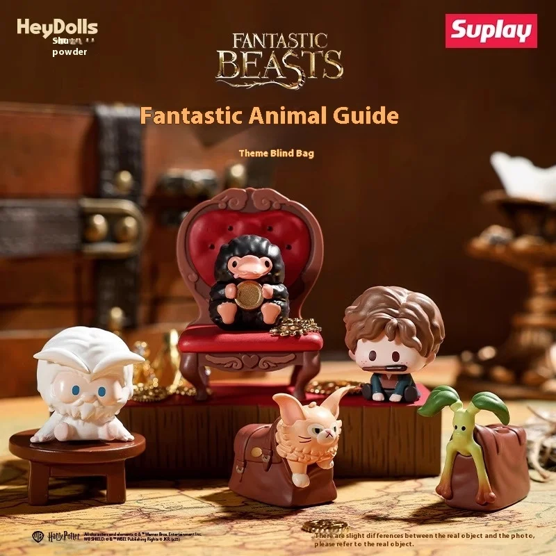 

Гарри Поттер FB Волшебная серия животных Мини-сумка для слепых Симпатичное украшение для рабочего стола Подлинная коллекционная игрушка для детей Подарок на день рождения