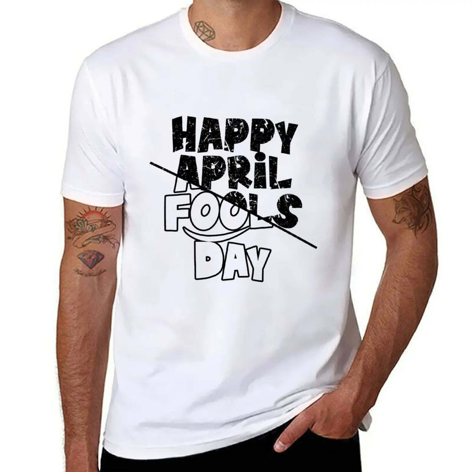 

Copy of april fools day T-Shirt man t shirt graphic man t shirts high quality luxury brand T-Shirt