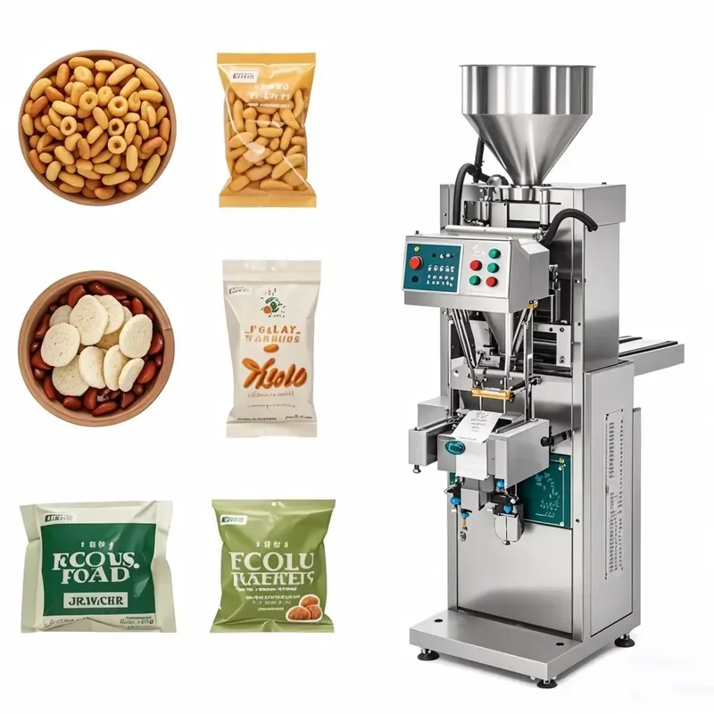 for Snack Packaging Machine Automatic Small Bag Sealer Food Packing Equipment for Chips Candy Nuts Powder Granule