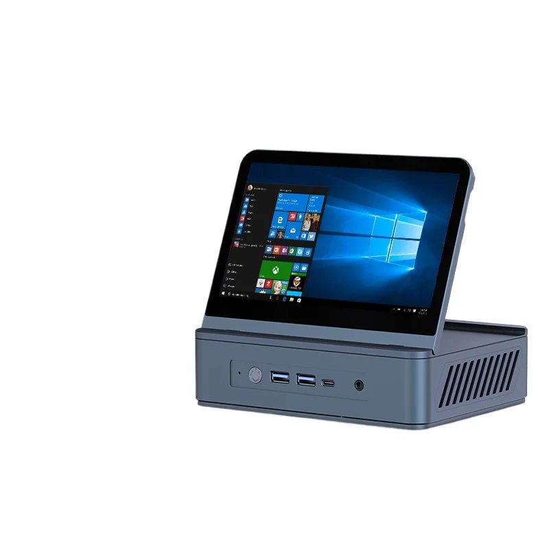 

Host R9-6900HX with 7-inch touch screen DHD600-B69 desktop handheld computer AMD Ryzen R9 office micro design home ultra small p