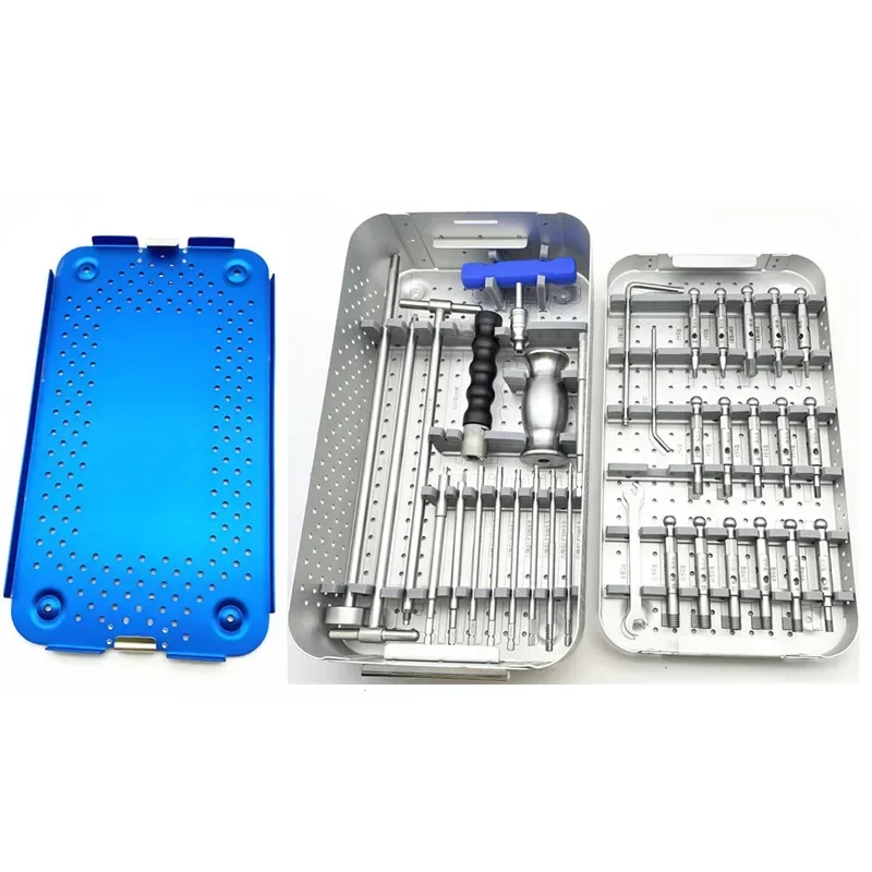 Broken Screw Removal Out Instrument Kit Intramedullary Nail Screw Extractor Kit Orthopedic Surgical Instrument pet