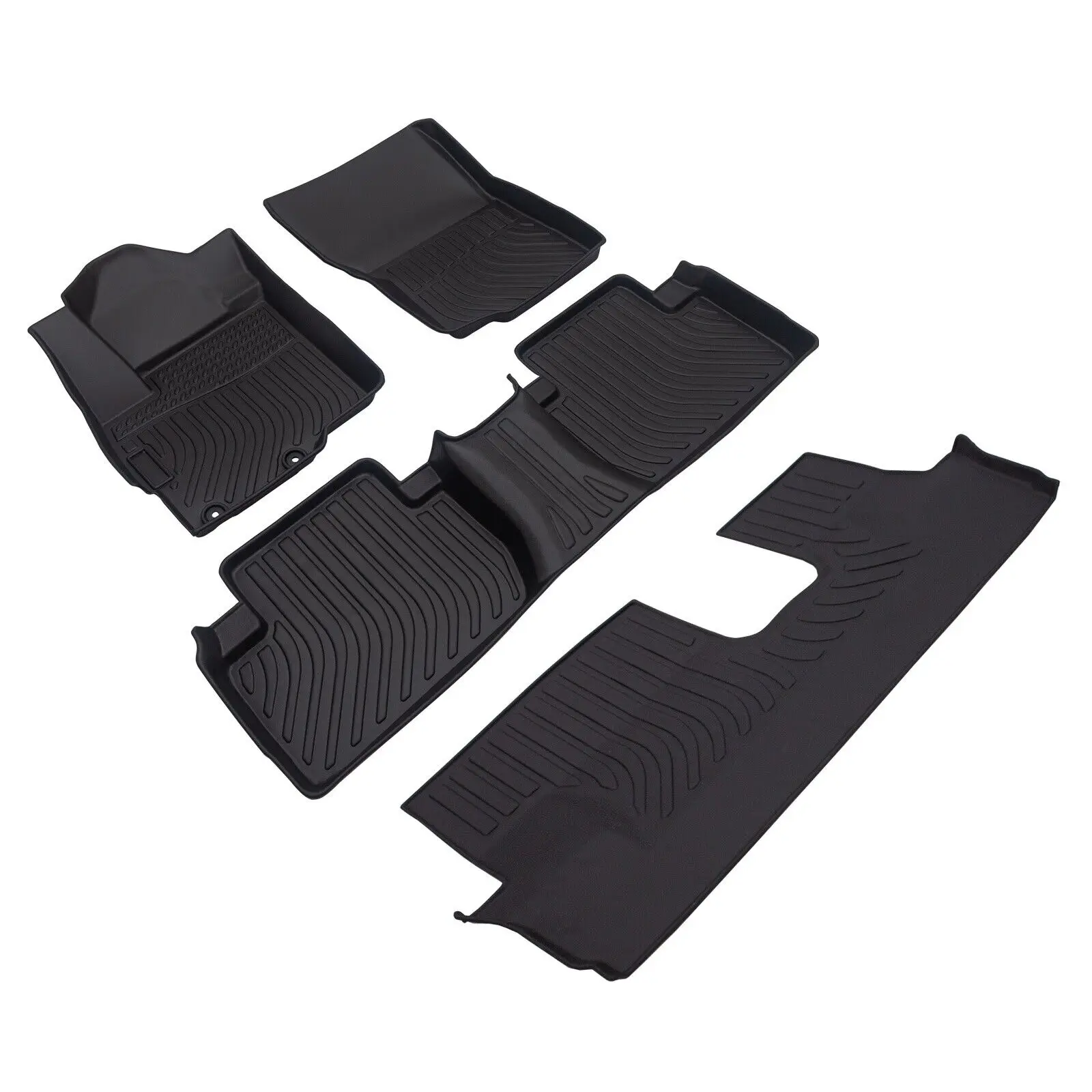 All-Weather TPE Rubber Car Floor Mats Replacement for 14-21 Mitsubishi Outlander