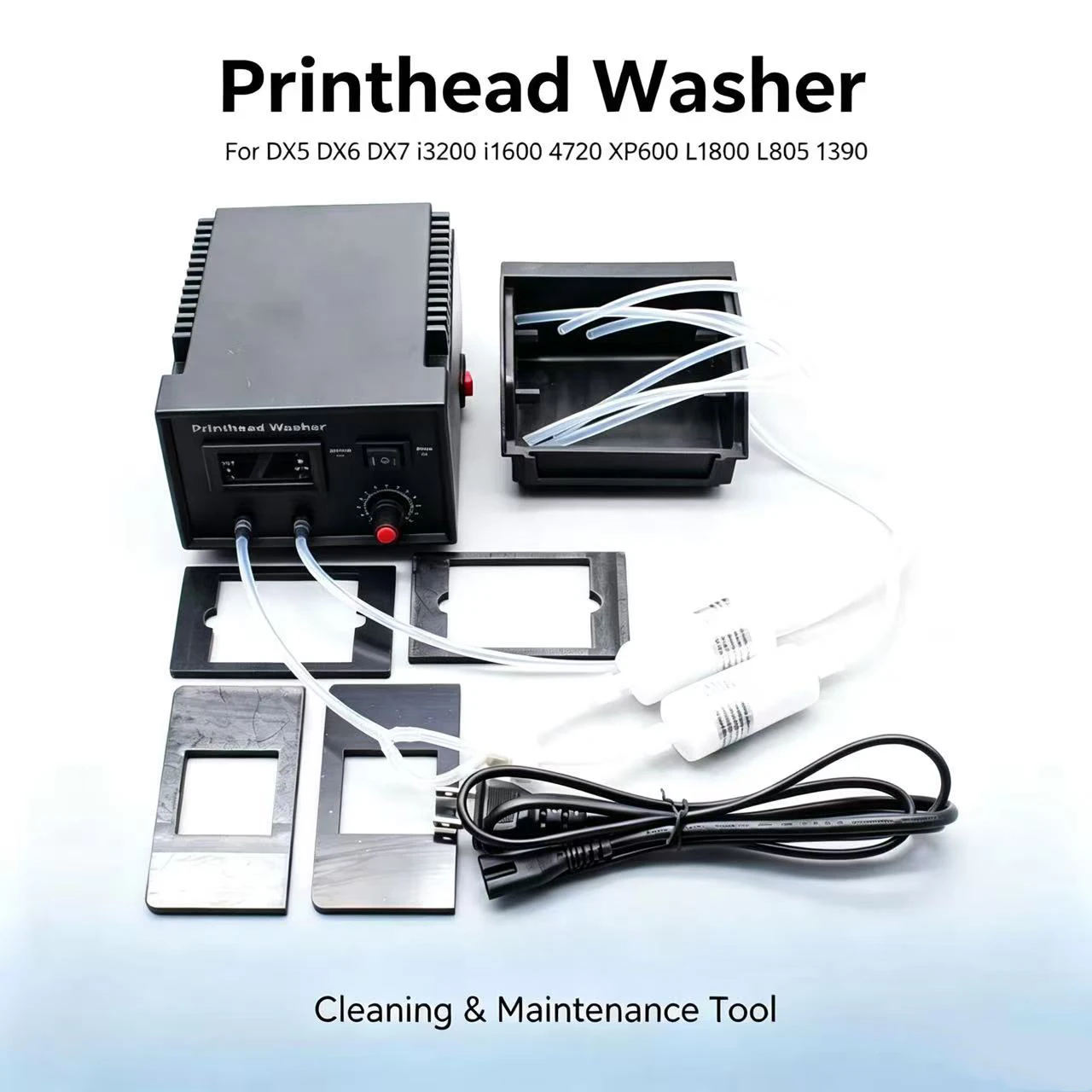 TX800 DX7 DX5 Printhead Clogged Wash Machine Cleaning Unblock Kit For Epson DX6 i3200 4720 L1800 L805 1390 L800 PrintHead Washer
