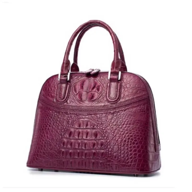 

gete new Imported crocodile handbag crocodile bag fashion trend European and American style lady bag