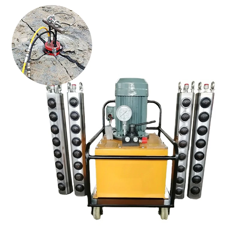 2023 Professional Portable Hydraulic Rock Drill And Splitter for Concrete Quarry Excavator - Stone Splitter Tool