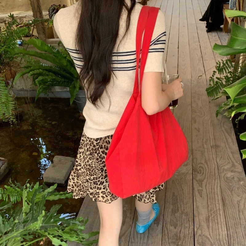 Leopard Spice Girls American Vintage Skirt All-match Thin New Slim Mujer Faldas Trendy Streetwear Personalized Soft Falda