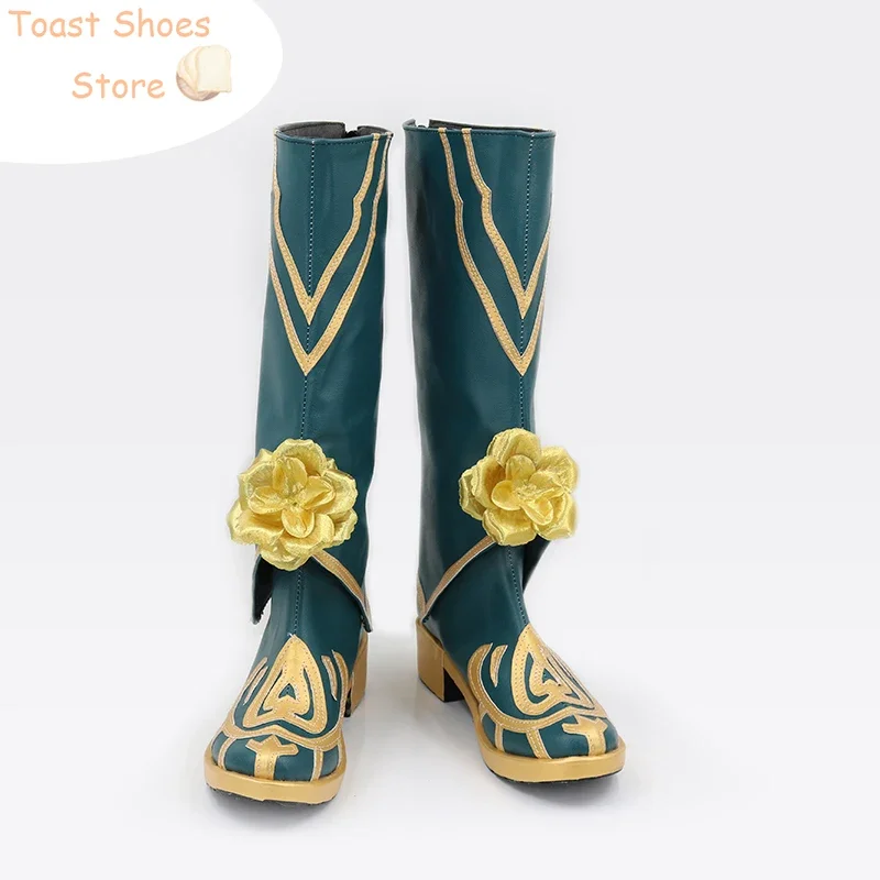 Game Identity V Acrobat Mike Morton Cosplay Shoes Halloween Carnival Boots PU Shoes Cosplay Props Costume Prop