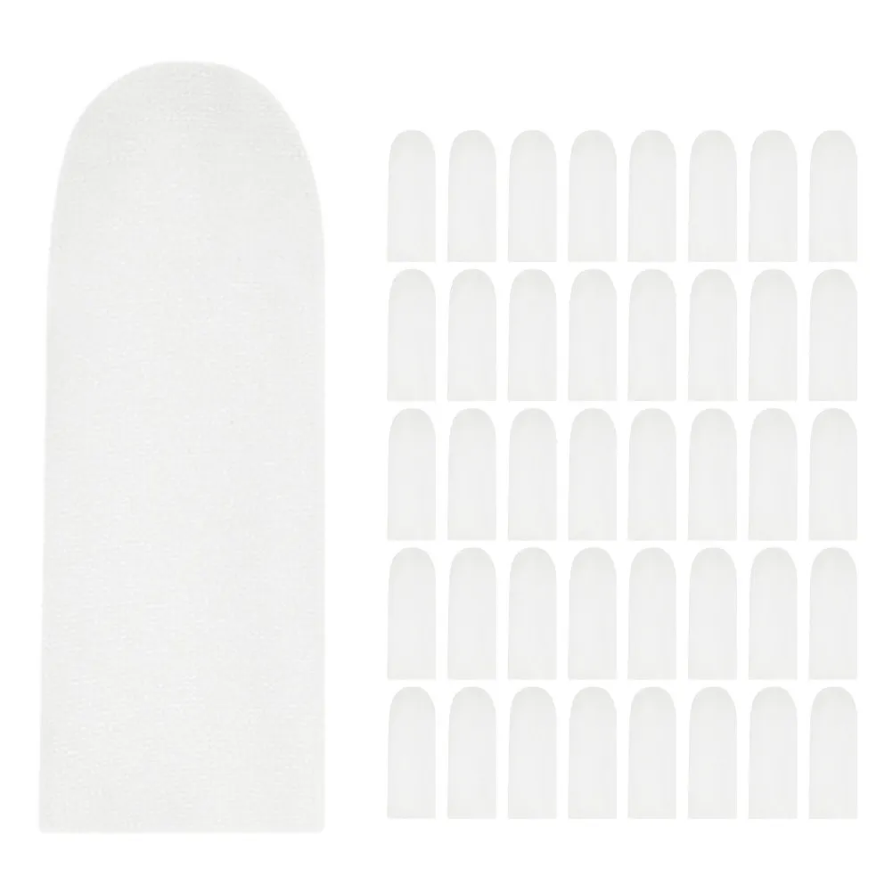 

200 шт. хлопковых напальчников: дышащие, легкие, устойчивые к порезам защитные накладки для пальцев для кухни, садоводства, рукоделия, резьбы и скульптуры