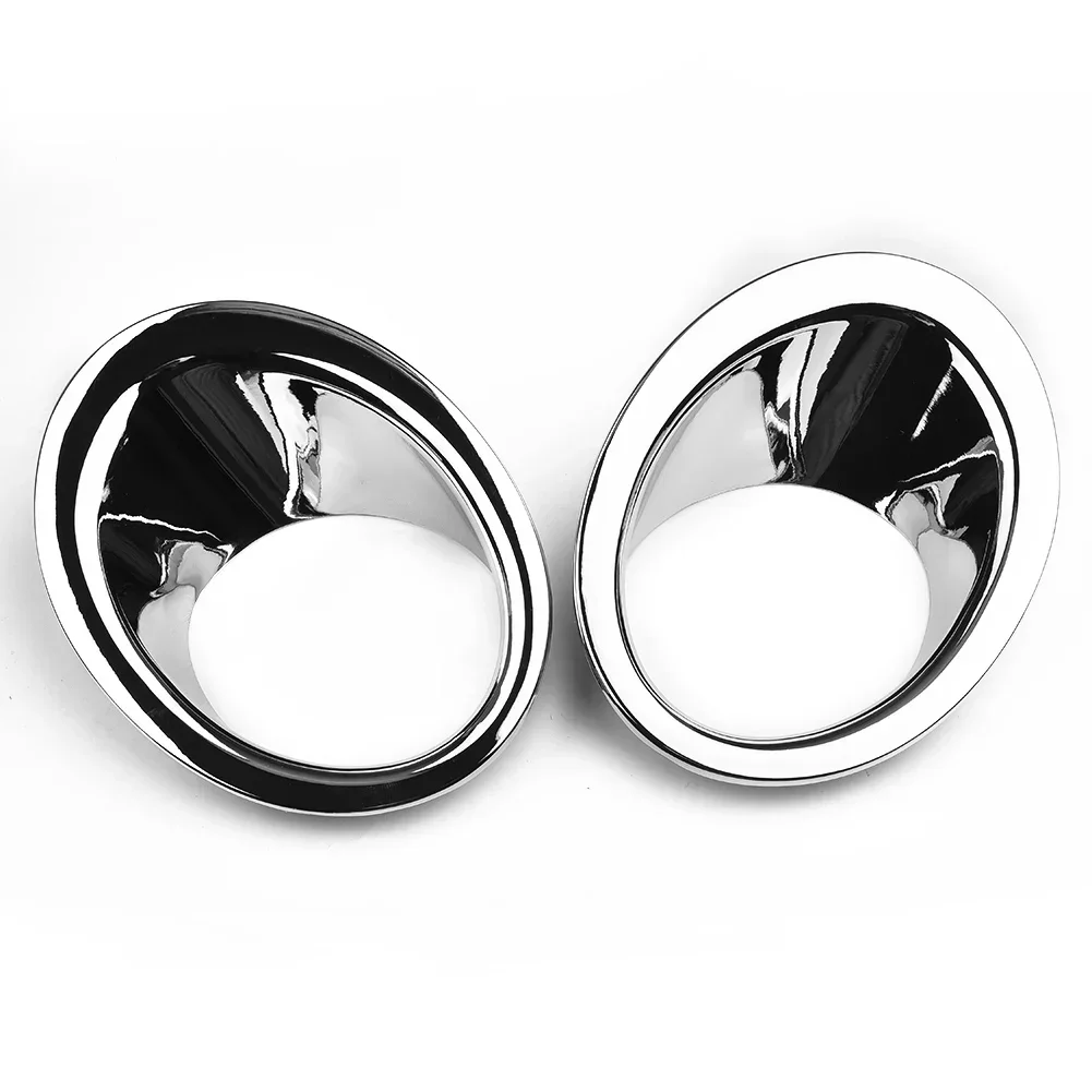 2pcs Chrome Front Fog Light Cover Trim Fit For Nissan Qashqai / +2 / Dualis J10 2010-2013 Automotive Interior Accessories