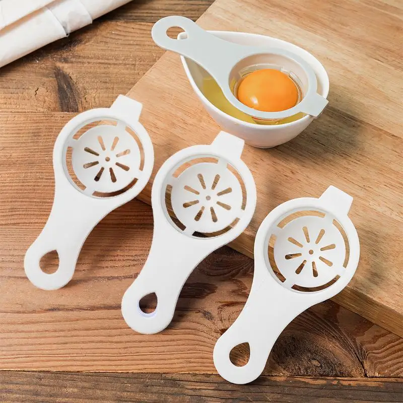 Egg White Yolk Separator Multifunctional Egg Liquid Filter Simple Convenient Egg White Dividers Baking Accessories Kitchen Tool