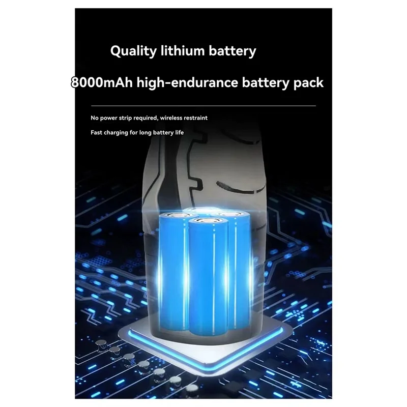 ABBY-16.8V اللاسلكي طاحونة زاوية كهربائية 6500R/دقيقة بطارية ليثيوم صغيرة تلميع ماكينة الطحن قوة قطع الماس #5