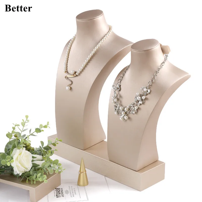 Jewelry Necklace Display Stand Figure Model Neck Stand Counter Jewelry Neck Mold Jewelry Display