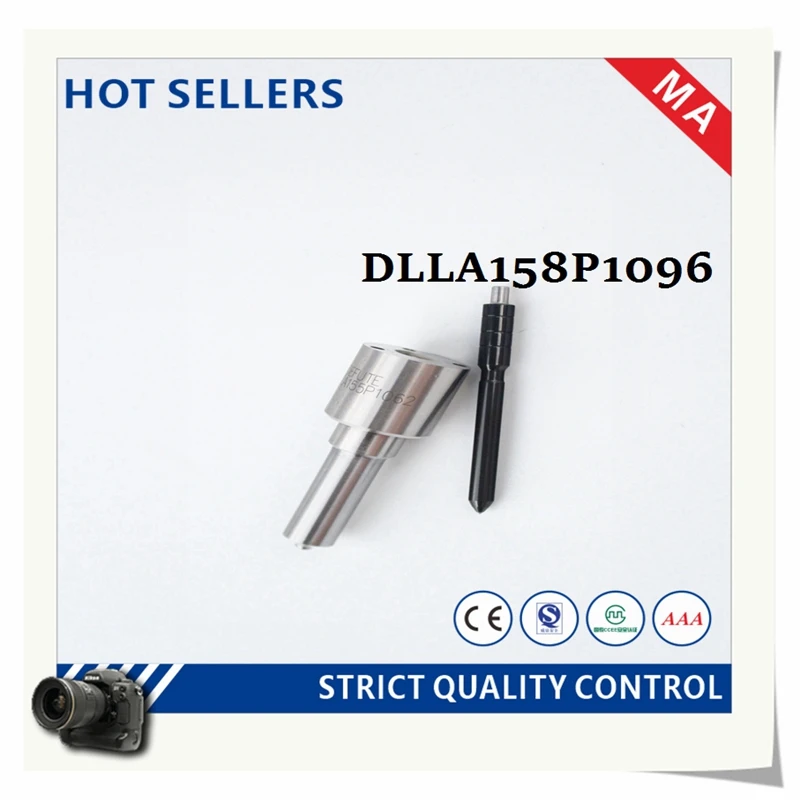 

Новая топливная форсунка DLLA158P1096 хорошего качества Common Rail для Denso Isuzu4HK1 6HK1 для дизельного инжектора 095000-066 # 095000-064 #