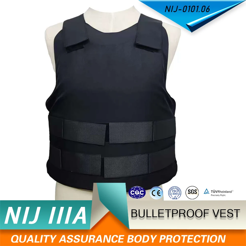 NIJ IIIA Level Protection Stab-Proof Vest Ultra-Comfortable And Lightweight Close-Fitting Armor Equipment Safety Bulletproof Ves