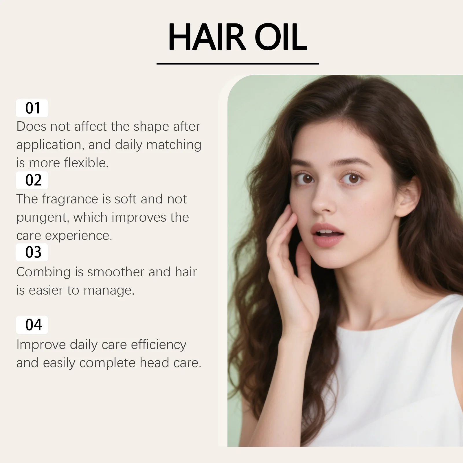 Hookoa cuidados com o cabelo óleo essencial nutrir couro cabeludo reduzir a perda eliminar o frizz melhorando a qualidade cuidados com o cabelo óleos de essência hidratante