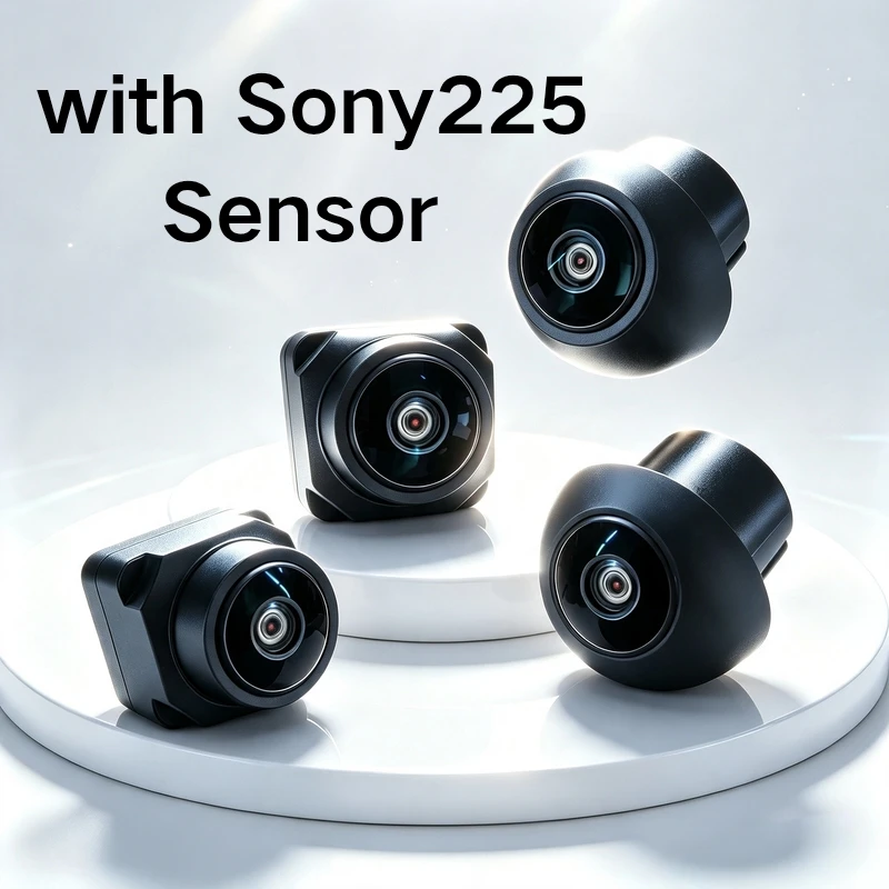 3D Car 360 Degree Car Camera Kit 2K for Sony 225 WDR AHD 1920x1080P Car Rear View Camera View