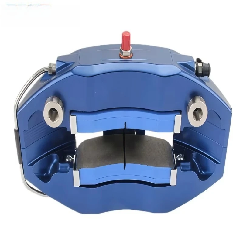 Car Braking System Front 6-piston Brake Caliper Kit Upgrade Disc Big Brake