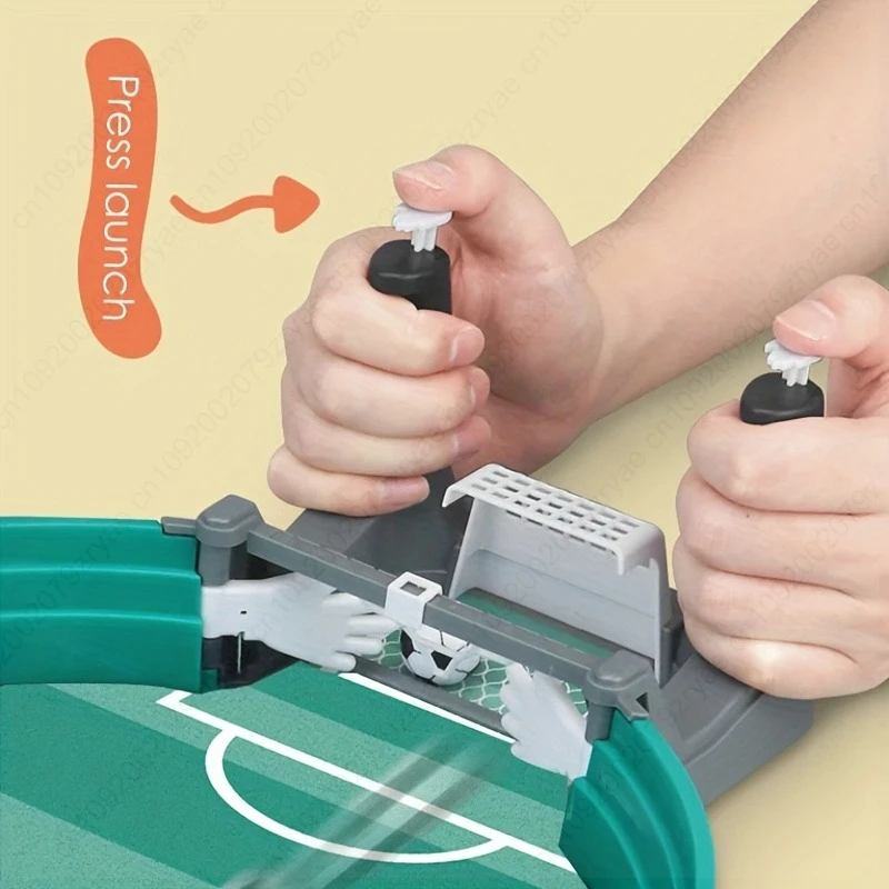 Brinquedo de jogo de mesa de futebol com 2 bolas - brinquedos educativos para crianças com presente de 2 bolas