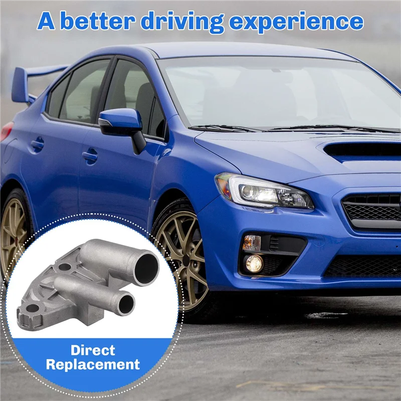 4X Car Zinc Alloy PCV Hose Connector Oil Water Separator Connector 11821AA660 For Subaru Forester Impreza Legacy Outback