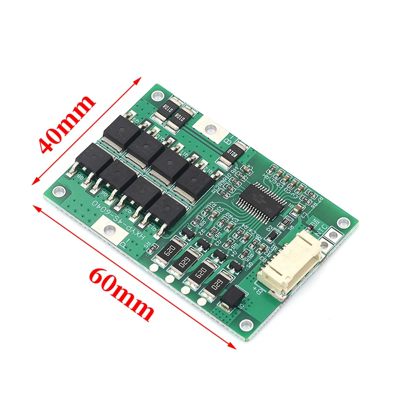4S 12.8V LiFePO4 Battery Protection Board 7A BMS for 32650 18650 Lithium Battery Overcharge Overdischarge Protection