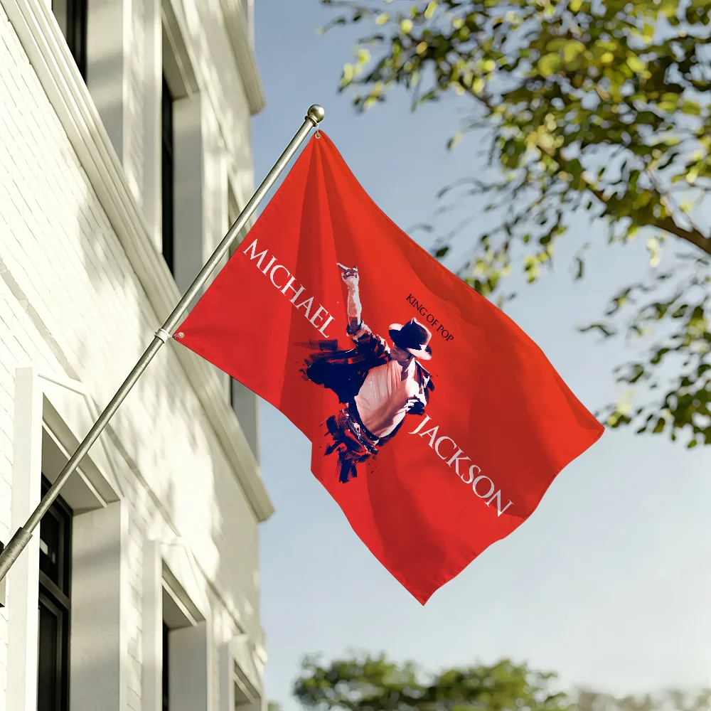 Classic Singer M-Michael Jackson flag For Living Room Home Dorm