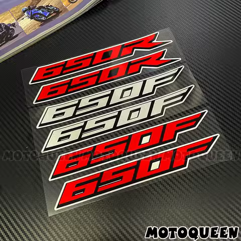 Motorbike Motorcycle Tank Pad Side Fairing Shell Wind Decor Label Logo Decals Stickers for Honda CBR 650F 650R 1000RR 600F 954RR