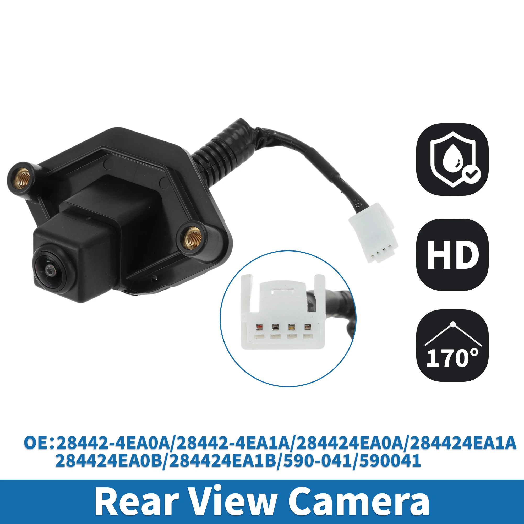 UXCELL Rear View Camera for Nissan Qashqai J11 2015-2019 Park Assist Backup Reverse Camera Replace