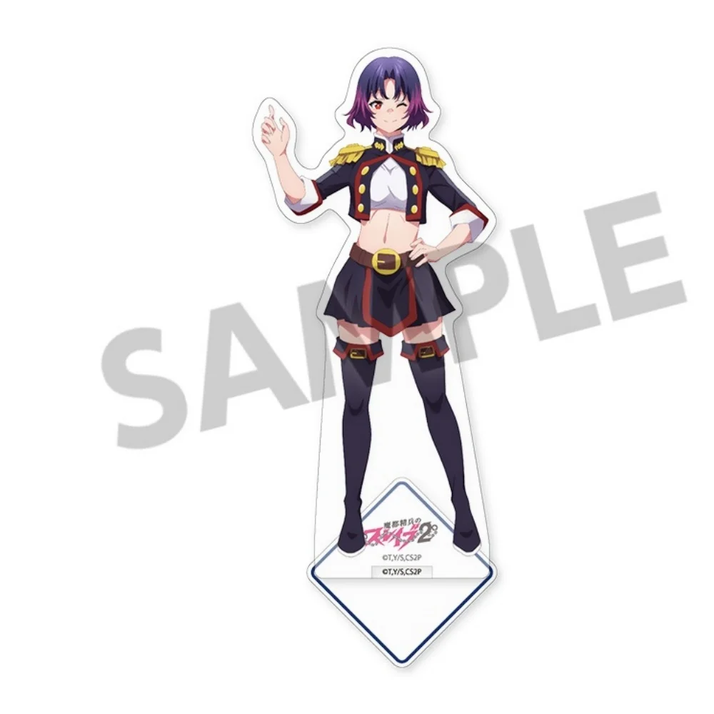 Chained Soldier 2 Anime Kyōka Uzen Himari Azuma Shushu Suruga Nei Ōkawamura Tenka Izumo Acrylic Figure Stand 15cm Keychain