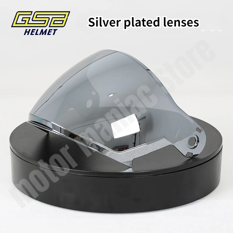 GSB Helmet Lens C290 Model Original High-definition Lens Electroplated Color Changing Day and Night Universal Lens  Helmet Visor