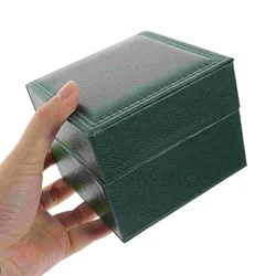Portable Pu Watch Box Display Case Storage Holder Jewelry Anti Scratch Gift Packaging Household Carry ganizer
