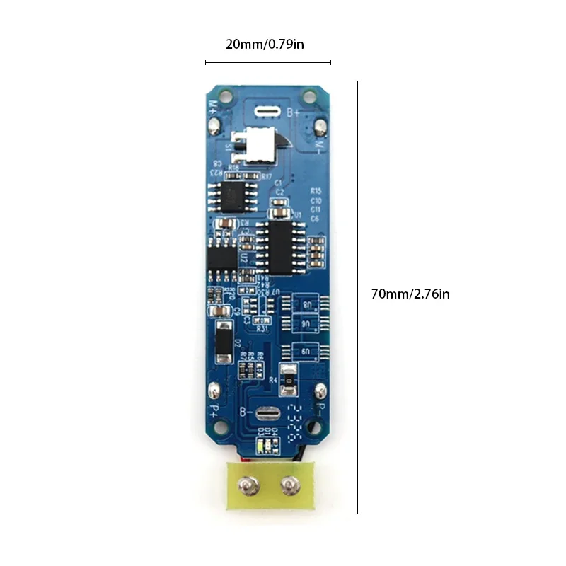 1Pcs Hair Clipper Motherboard 100% Orignal PCB Apply to Madeshow M6 Professional Repair Parts