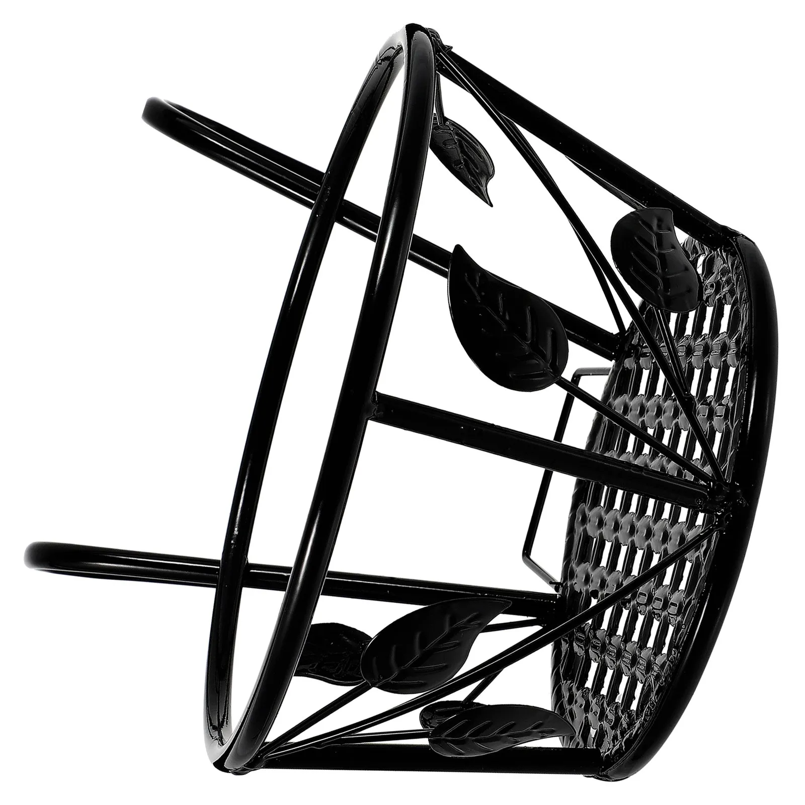 

1Pcs Stable Iron Craft Flowerpot Rack Decorative Plant Stand for Outdoor Indoor Use Space Saving Hanging Shelf Modern Garden