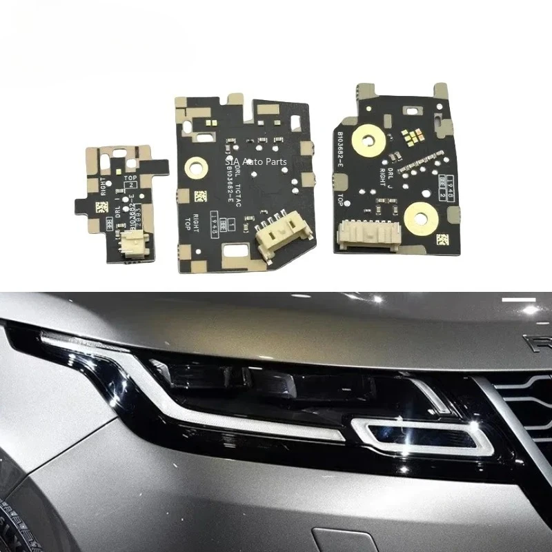 

New White light DR Chip L For Range Rover Velar LED Headlight Daytime Running Light LED Boards B101672-C B101682-C Brightly