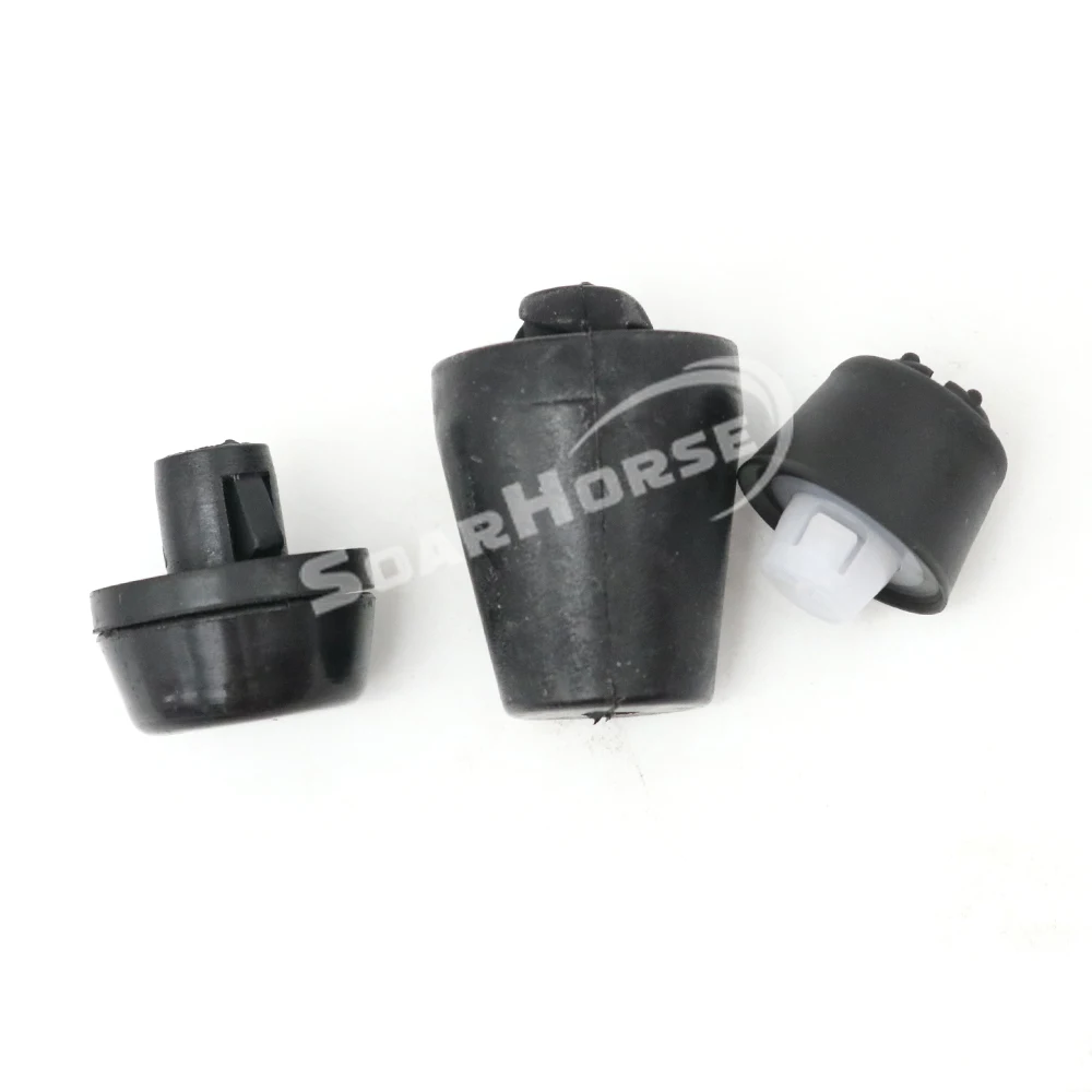 Amortecedor de borracha para porta-malas traseiro, almofada de amortecimento para porta traseira para Toyota FJ Cruiser 2007-2020