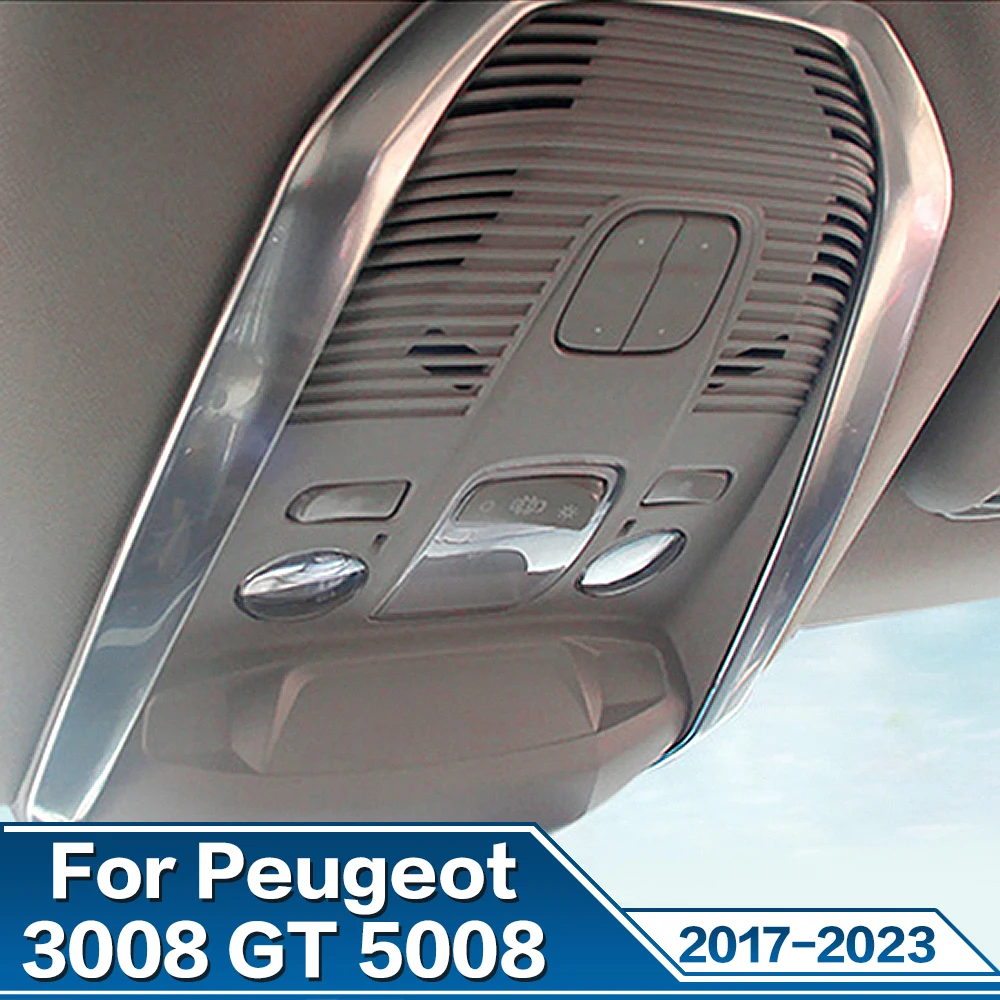 

1 шт., декоративная лампа для передней панели автомобиля Peugeot 3008 GT 5008 2017 2018 2019 2020 2021 2022