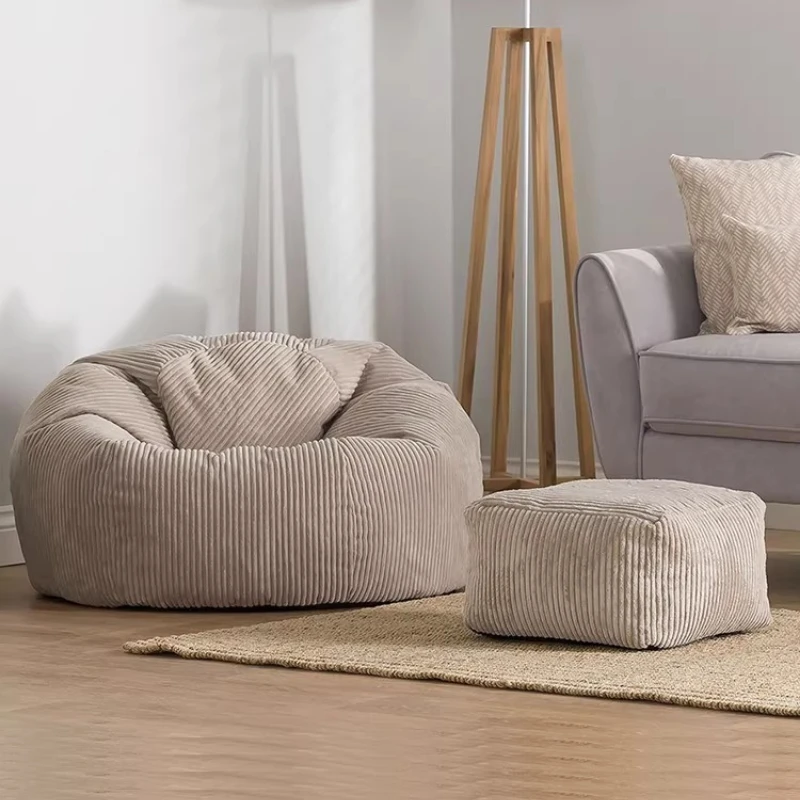 

Decoration Cheap Bean Bag Sofas Single Sectional Girls Inflatable Bean Bag Sofas Lazy Boneless Puffs Asiento Home Furniture