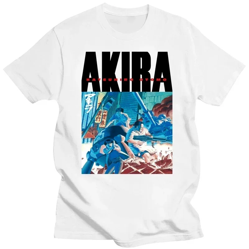 2024 Hot Sale Akira Vol 3 Vintage T Shirt For Men NATURAL S to 5XL heavyweight round neck cotton for men cloth summer hot manga