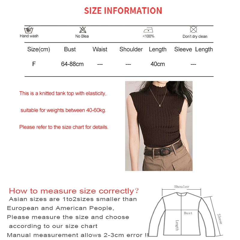 Women Spring Mock Neck Solid Casual Tank Tops Slim Knitted Crop Top Sleeveless Sexy Top Stripes Office Camis Top Summer