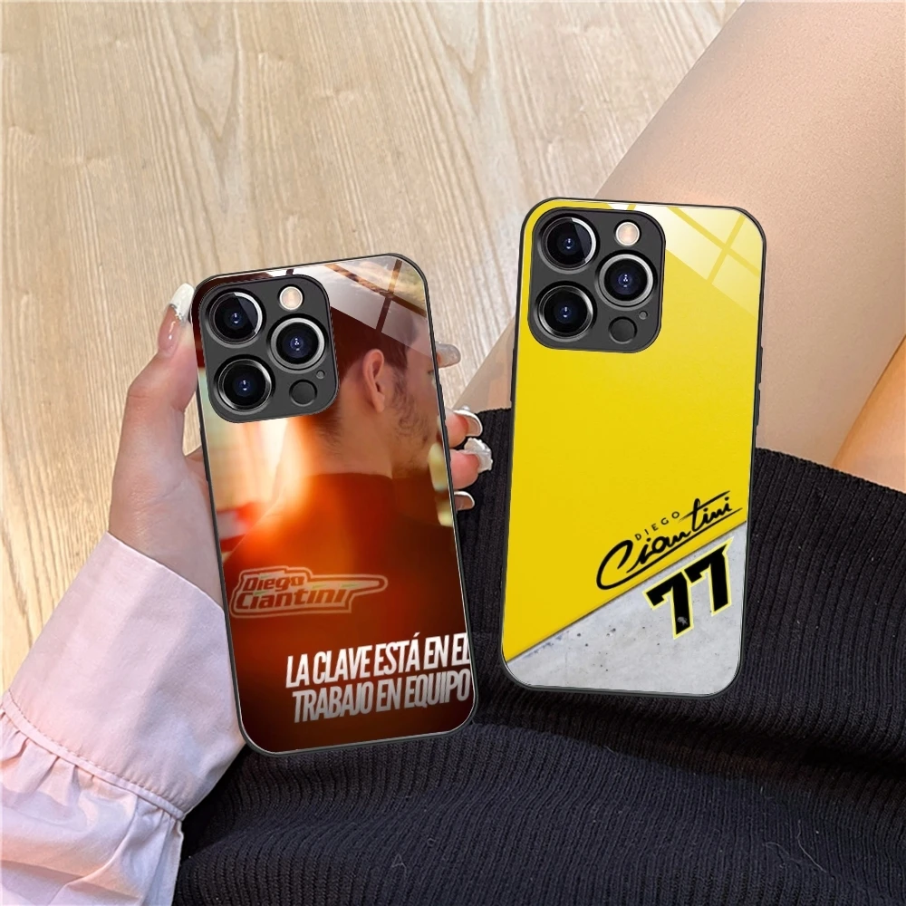 เคสโทรศัพท์มือถือ F1 Diego ciantini สำหรับ iPhone 15 14 13 12 11 x XR XS 8 Pro Max PLUS PLUS MINI PC