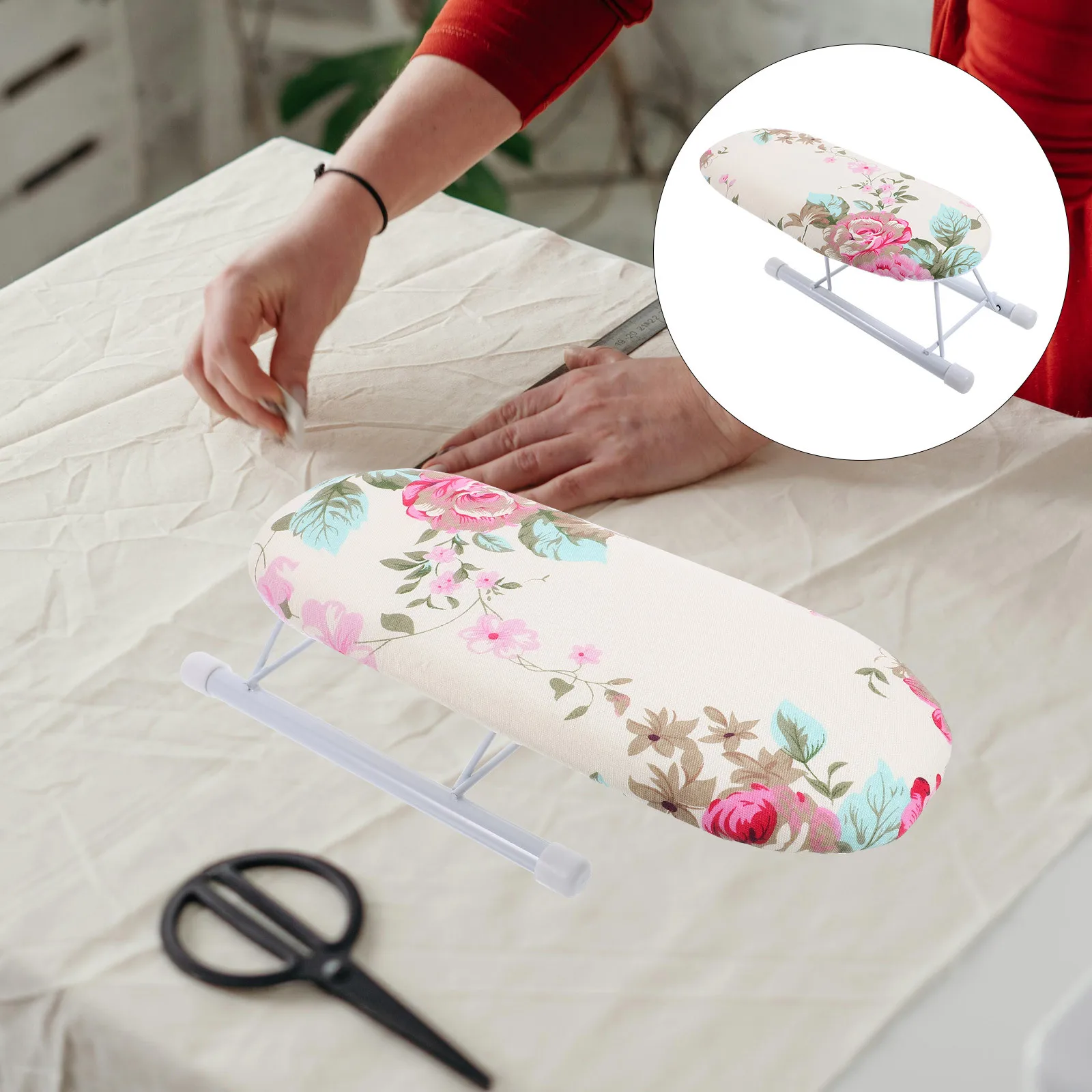 

Mini Board For Shirt Sleeves Collars Portable Folding Rack Household Travel Small Ironing Stool Clothes Ironing Accessories